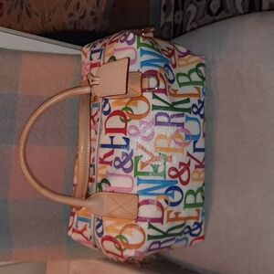 Very Rare and HTF Dooney Grafica satchel